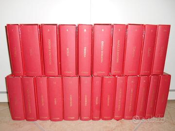 touring club italiano L'italia raccolta 23 volumi