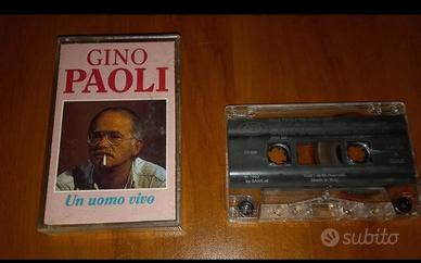 MC MUSICASSETTA GINO PAOLI, ALBUM UN UOMO VIVO 92'