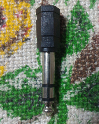 Adattatore audio jack (Riduttore 6,5 - 3,5mm)