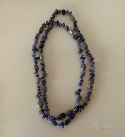 Collana pietre agata
