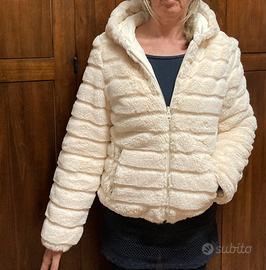 Giubotto donna effetto pelliccia