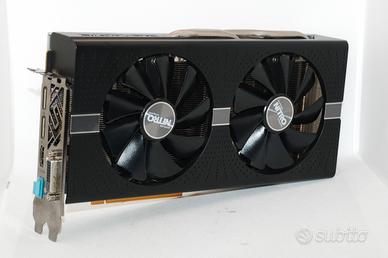 scheda video GPU AMD RX 580 8GB gddr5 RAM rx580