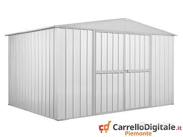 Box in lamiera di Acciaio 360x260cm 9mq bianco