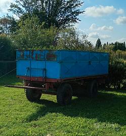 rimorchio agricolo doppie sponde