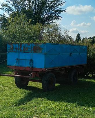 rimorchio agricolo doppie sponde