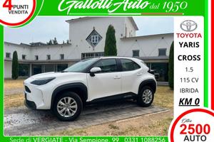 Toyota Yaris Cross 1.5h Active fwd 116cv e-cvt