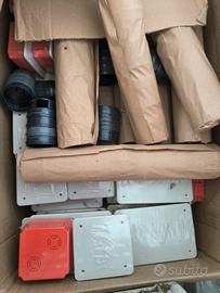 scatole elettriche da incasso e giunti