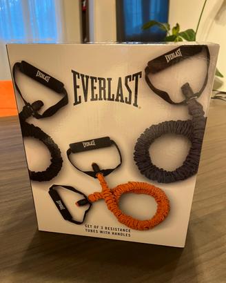 Everlast - set di 3 elastici per allenamento