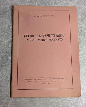 Libretto Don Giovanni Axedu Cagliari (1962)