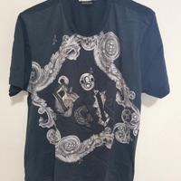 T shirt nera Versace Collection Tg M