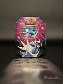 Pokemon Tin Collezione Leggende Cerulee Dialga-ex