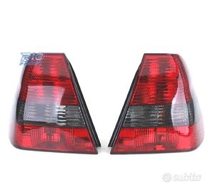 FANALI BMW E46 COMPACT 98-05 ROSSO AFFUMICATO