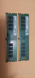 coppia di RAM Samsung DDR 4, 8 GB, 2133 Mhz