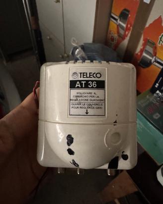 Amplificatore tv antenna teleco at36 camper