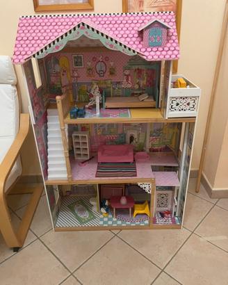 Casa delle bambole più mobili
