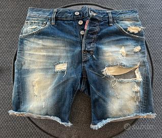 DSQUARED JEANS CORTI UOMO TAGLIA 32