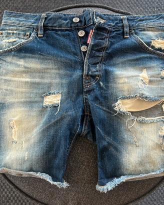 DSQUARED JEANS CORTI UOMO TAGLIA 32