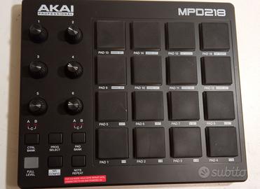 AKAI MPD218 pad batteria
