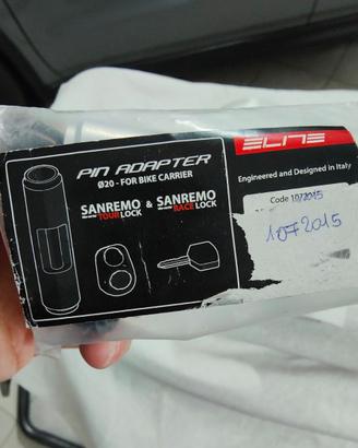 Elite Adattatore perno passante 20mm sanremo race/