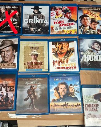 Dvd blu-ray titoli vari