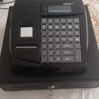 Registratore di cassa con cassetto portasoldi