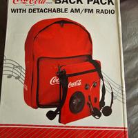 Zaino musicale Coca Cola. 