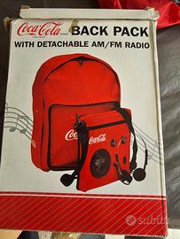 Zaino musicale Coca Cola. 