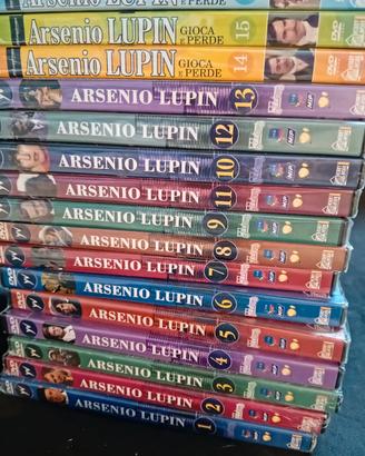 16 DVD Arsenio Lupin con Georges Descrieres