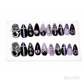 Unghie finte press on 20 pz