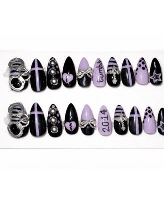 Unghie finte press on 20 pz