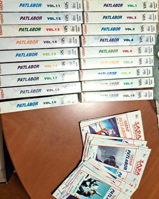 Patlabor Serie in VHS + Fascicoli