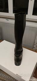 stivali neri pelle nappa taglia 39 