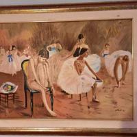 olio su tela ed altro 