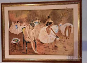 olio su tela ed altro 