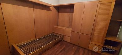 CAMERA/CAMERETTA/ANGOLO STUDIO LEGNO CILIEGIO