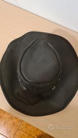 Cappello Cowboy Minnetonka "The Outback" in Pelle
