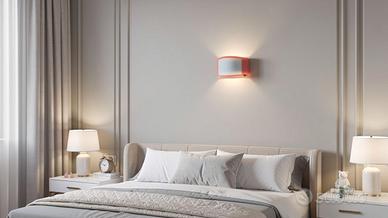 Lampada da muro arancio Ottopollici