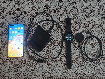 HUWAWEI P40 PRO + HUAWEI WATCH GT 2 + Car Wireless