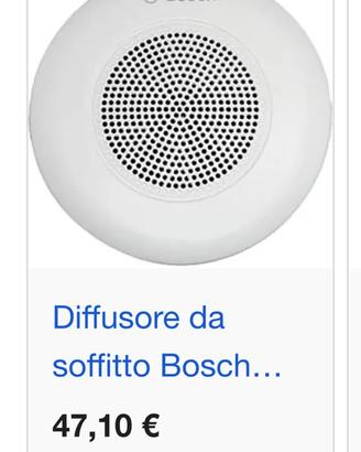 casse acustiche  bosh da soffitto