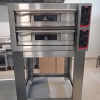 Forno elettrico 4+4 pizze