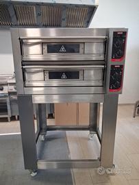 Forno elettrico 4+4 pizze