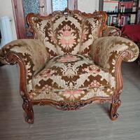 Poltrona stile classico Chippendale