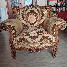 Poltrona stile classico Chippendale