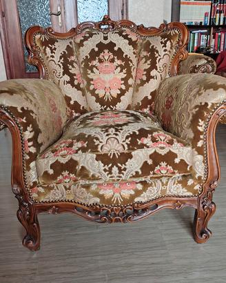 Poltrona stile classico Chippendale