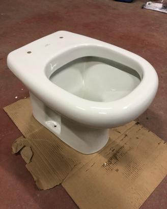 Wc scarico a pavimento Ideal Standard Tesi bianco
