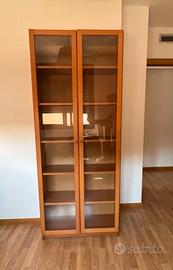 Libreria Ikea Billy con vetrina 80x28x202 Smontata