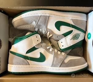 Air Jordan 1 Mid SE Grey Green - New Never Used
