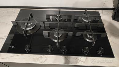 Piano cottura a gas Whirlpool: 5 fuochi - GOWL 958