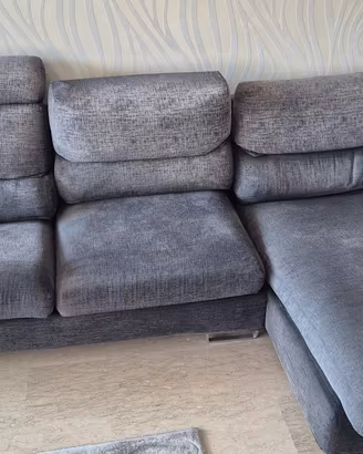 divano letto con penisola 290 cm per 160 /90 cm