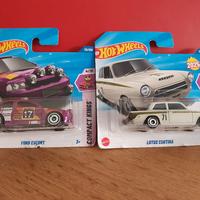 hot wheels Ford Escort e Ford Cortina Lotus